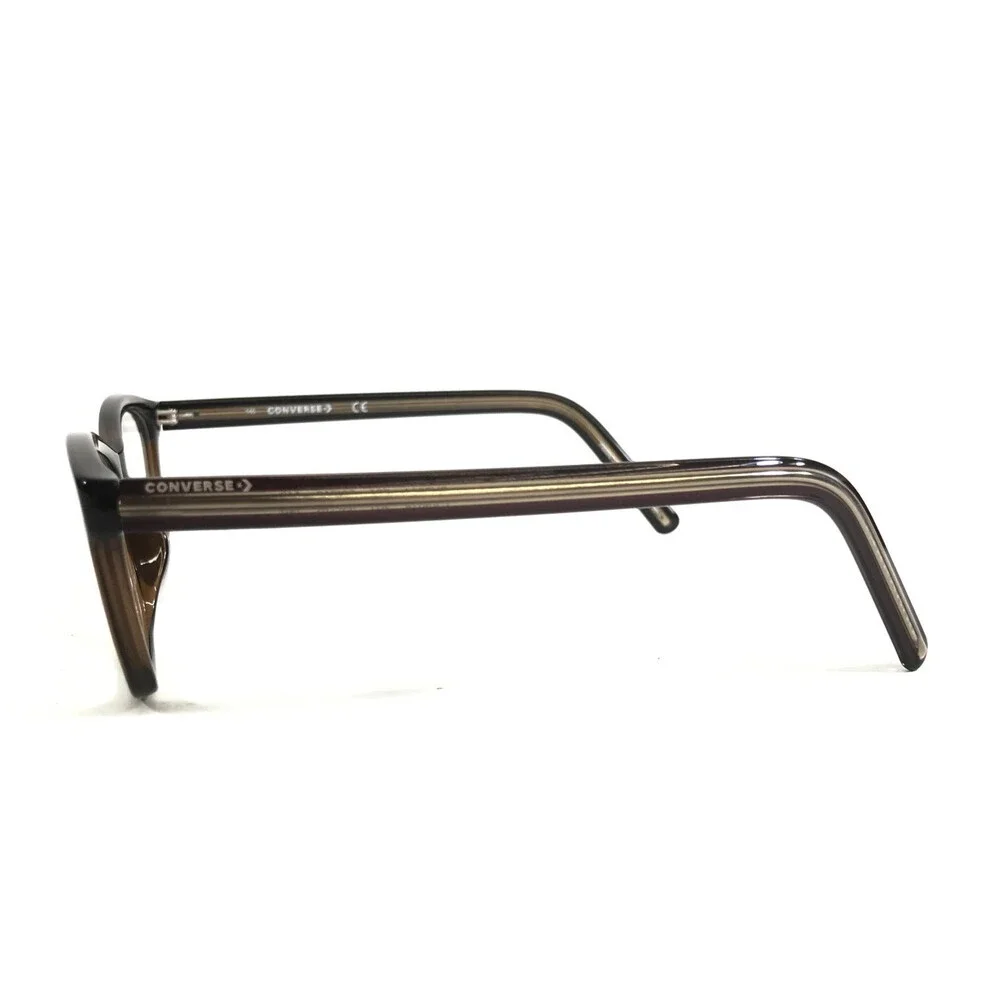 Converse Eyeglasses Frames CV5014 201 Brown Gold Cat Eye Full Rim 53-16-140